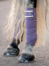 PS of Sweden Lavender grey ruffle fleece bandages