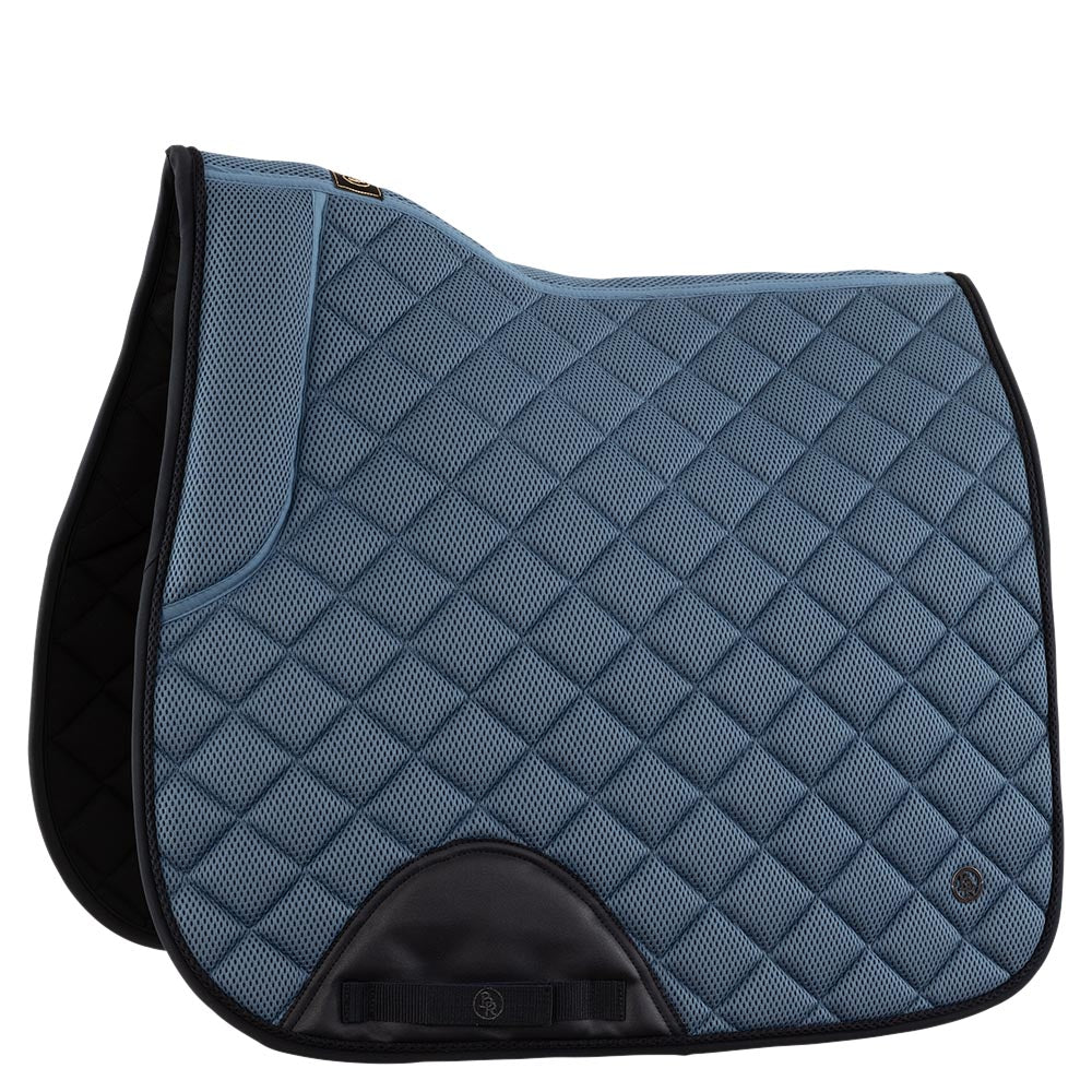 BR Evy Mesh in Captains blue dressage saddlepad