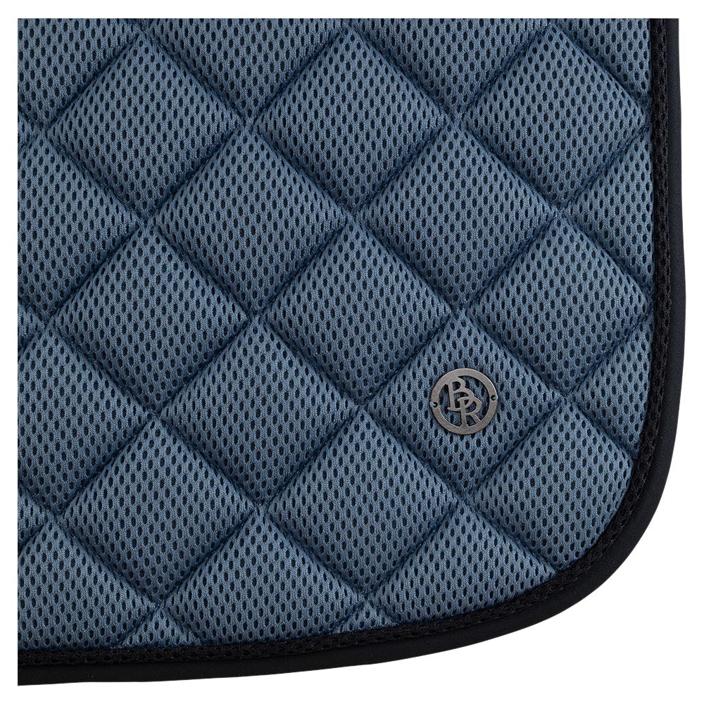 BR Evy Mesh in Captains blue dressage saddlepad