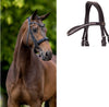 BR patent flat leather double bridle