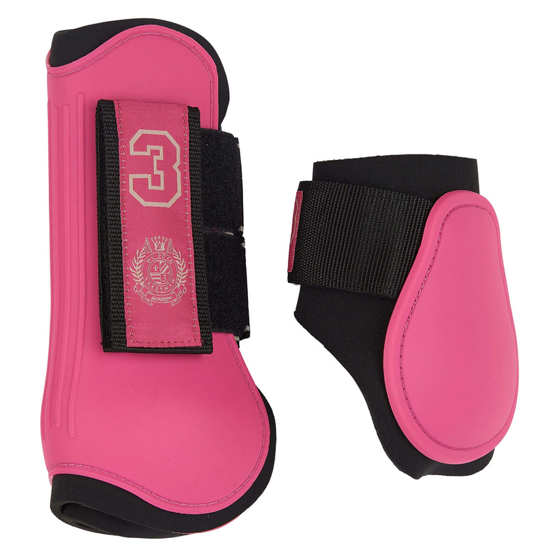 HV Polo favouritas neon pink tendon and fetlock boots