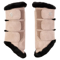 BR Djoy faux fur rose boots