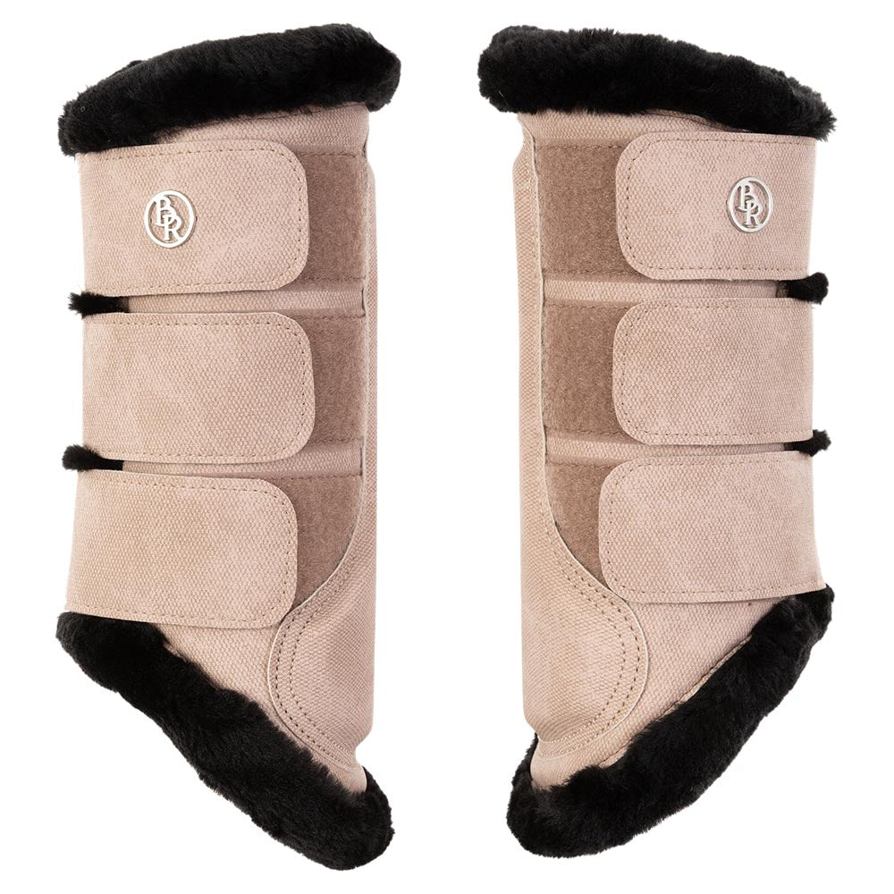 BR Djoy faux fur rose boots