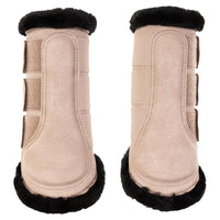 BR Djoy faux fur rose boots