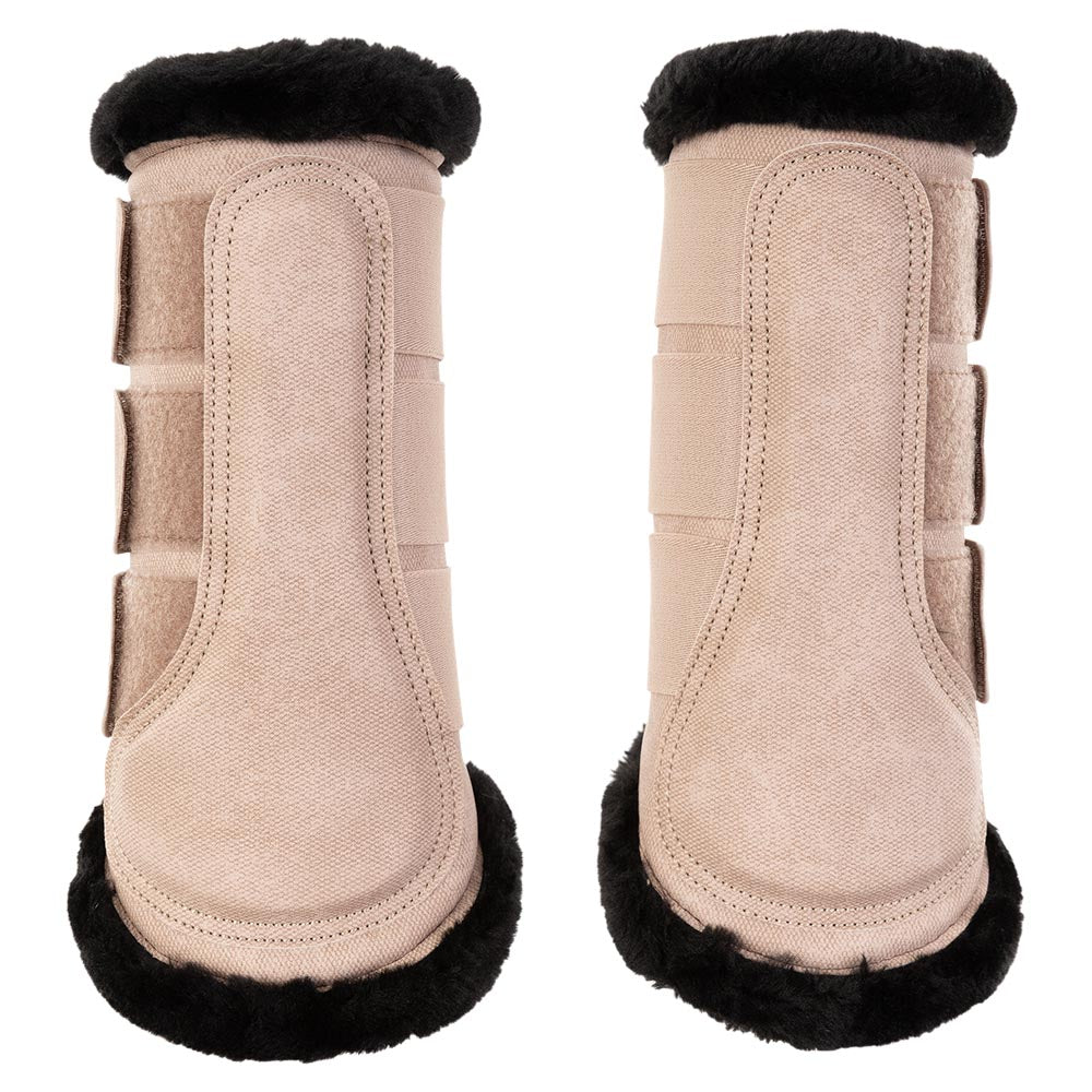 BR Djoy faux fur rose boots
