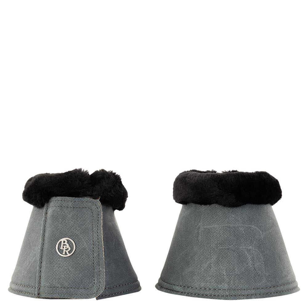 BR Majestic Djoy Dark slate faux fur overreach boots