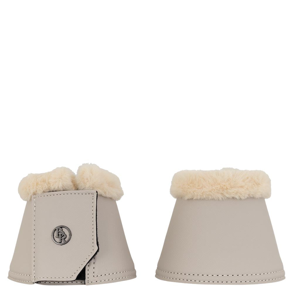 BR Eileen dove grey faux fur overreaches