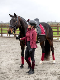 PS of Sweden Ruby wine signature Dressage saddlepad