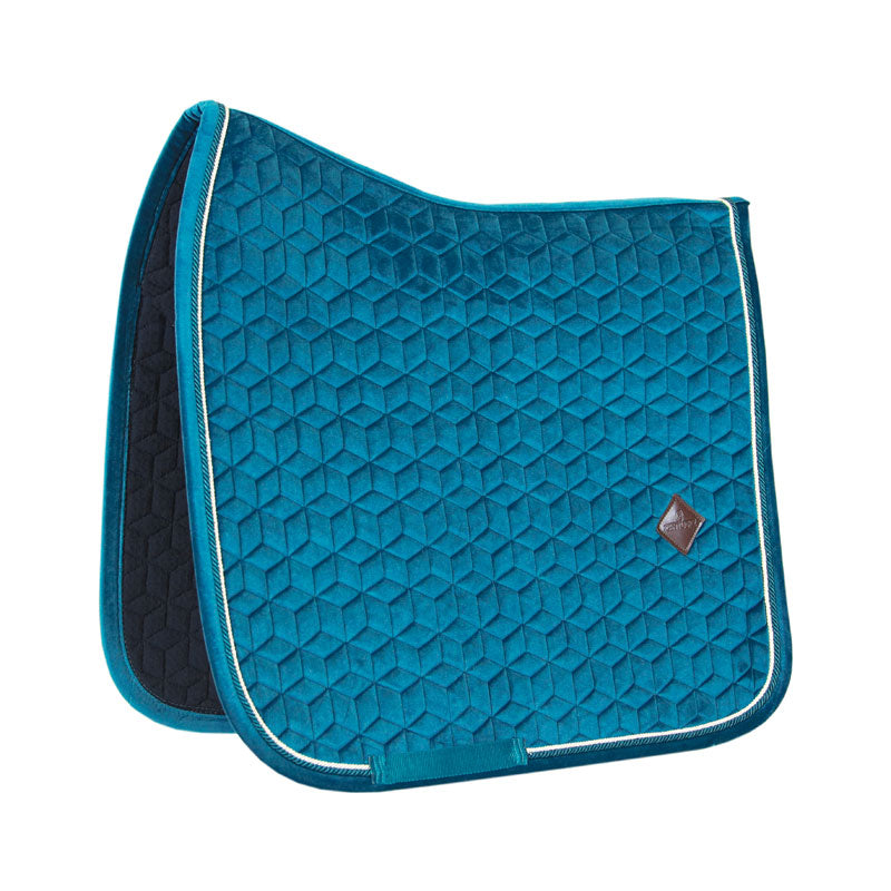 Kentucky Emerald velvet dressage saddlepad