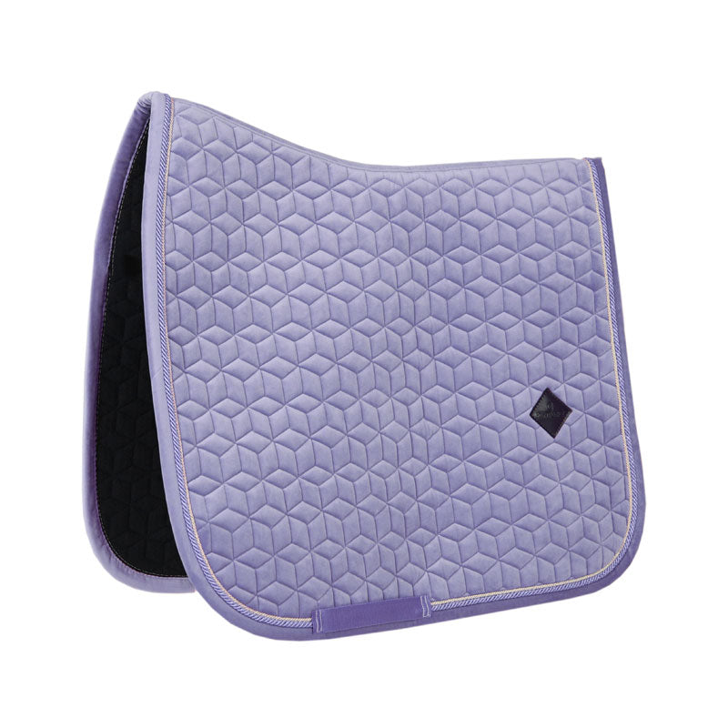 Kentucky Purple velvet dressage saddlepad