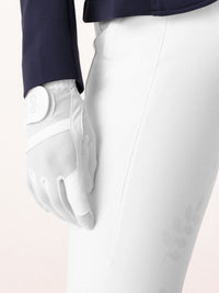 PS of Sweden mesh gloves in white