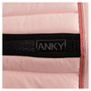 Anky pale rosette dressage pad