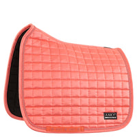 Anky Sugar Coral satin dressage saddlepad