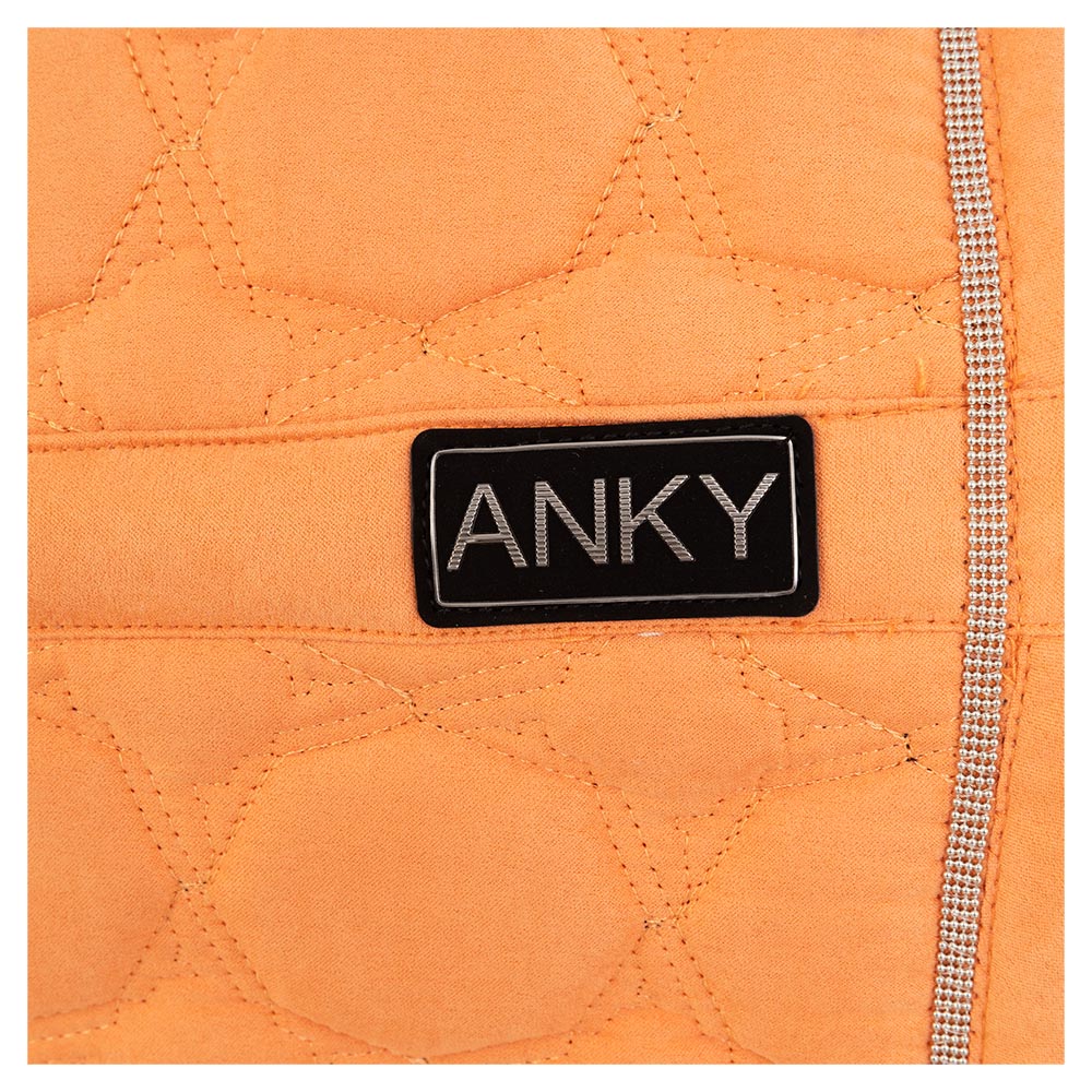 Anky Gold sunset suede dressage saddlepad