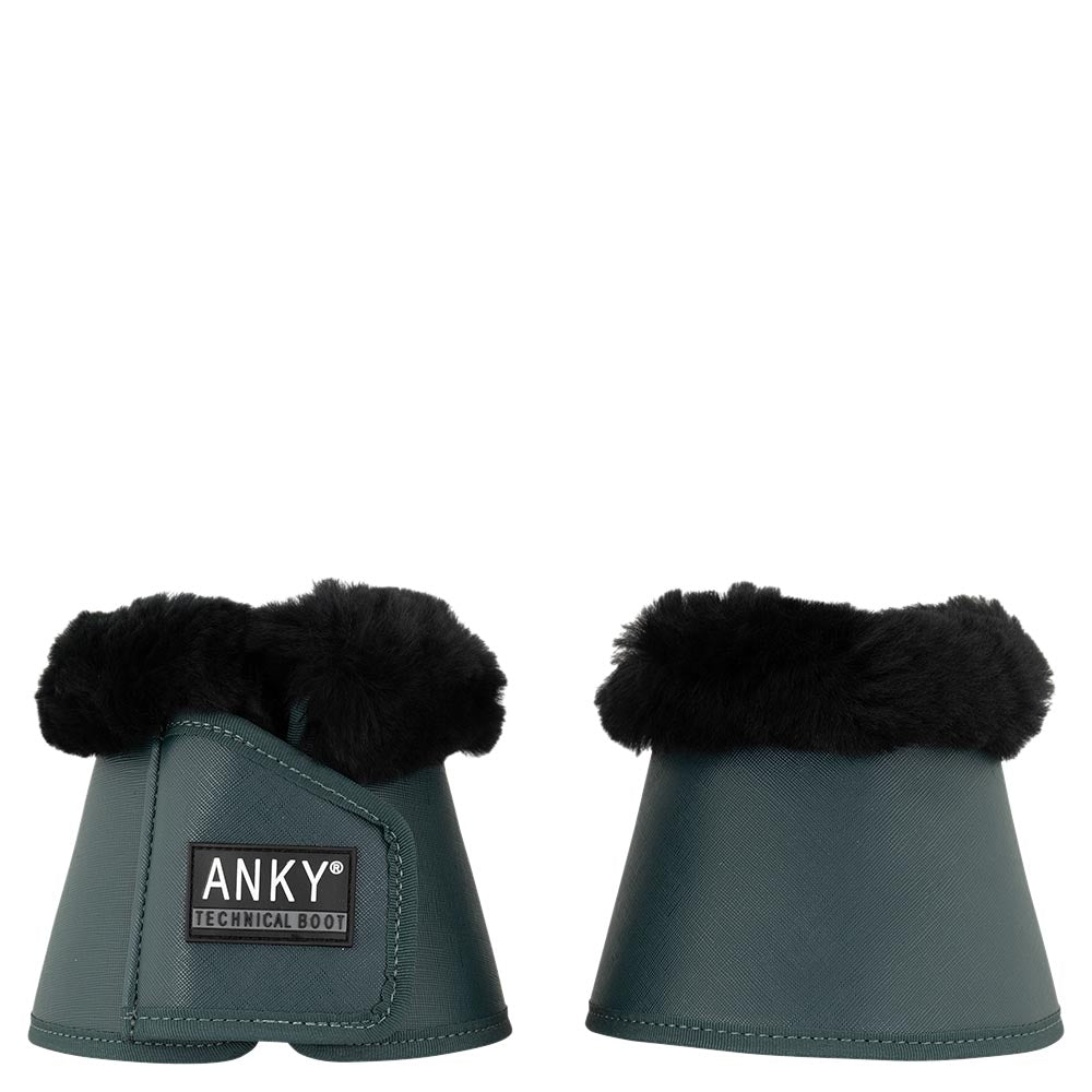 Anky Pine Grove sheepskin overreach boots- 1 medium left