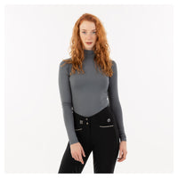Anky Turbulence glitter mockneck shirt