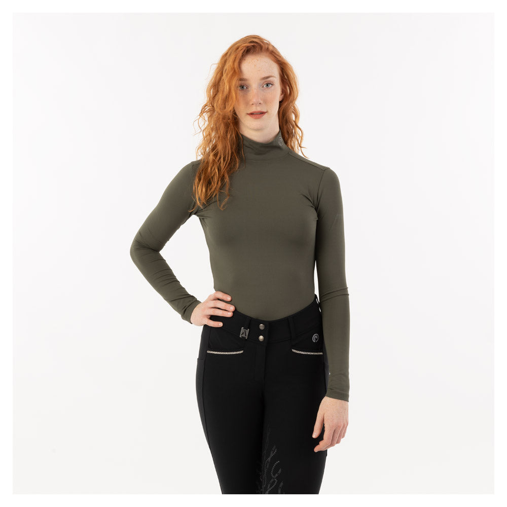 Anky Winter Moss mockneck shirt