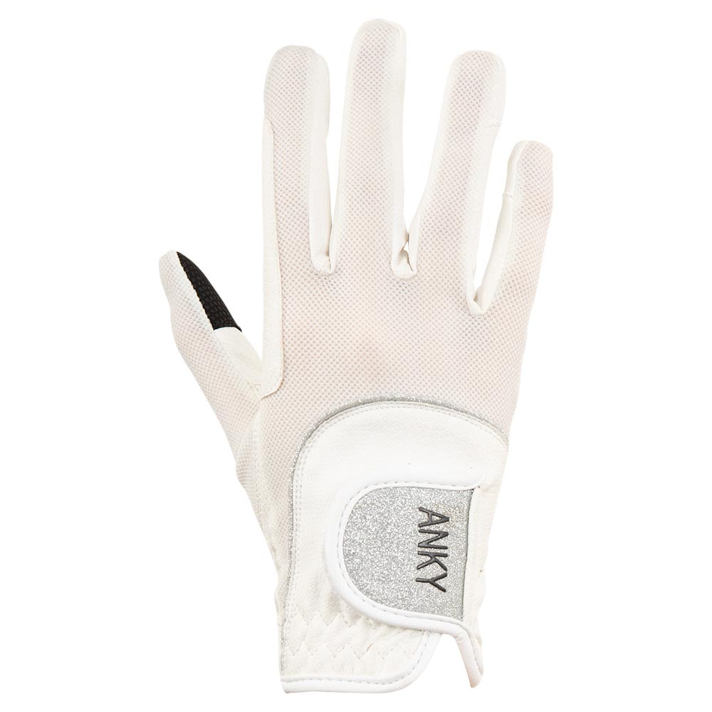 Anky gloves technical mesh in white