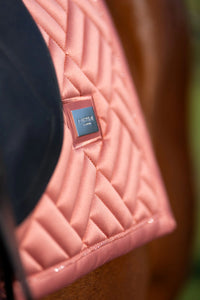 Equestrian Stockholm Modern Coral dressage saddlepad
