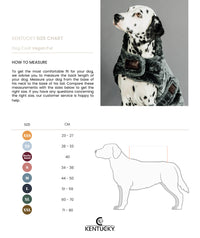 Kentucky faux fur dog coat