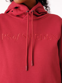 PS of Sweden Angela Chilli red hoodie