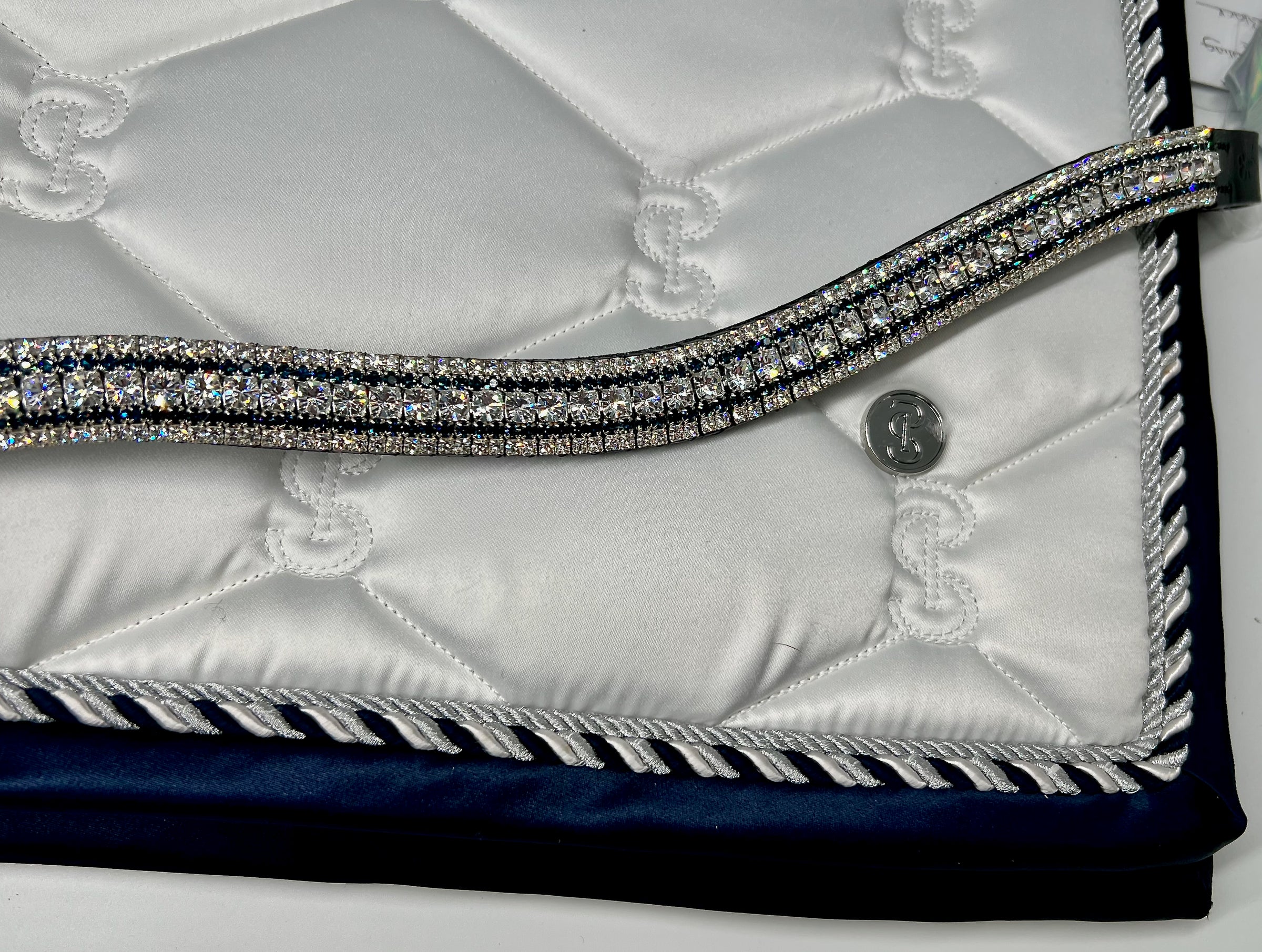 Equiture Clear, Montana and clear megabling curve browband
