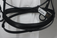 BR Cambridge black leather snaffle bridle