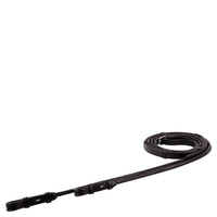 BR grip leather reins rolled