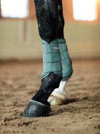Equestrian Stockholm mint mesh boots