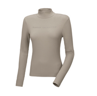 Pikeur roll neck top in Ash gold