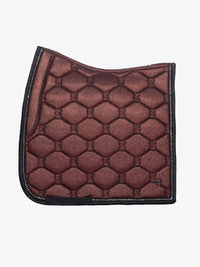 PS of Sweden Christmas stardust sparkly merlot Dressage saddlepad- cob size