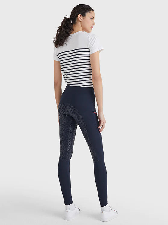 Tommy Hilfiger Full seat style riding leggings navy- xlarge left