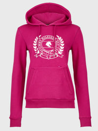Tommy Hilfiger equestrian Italian wine hoody- 1 medium left