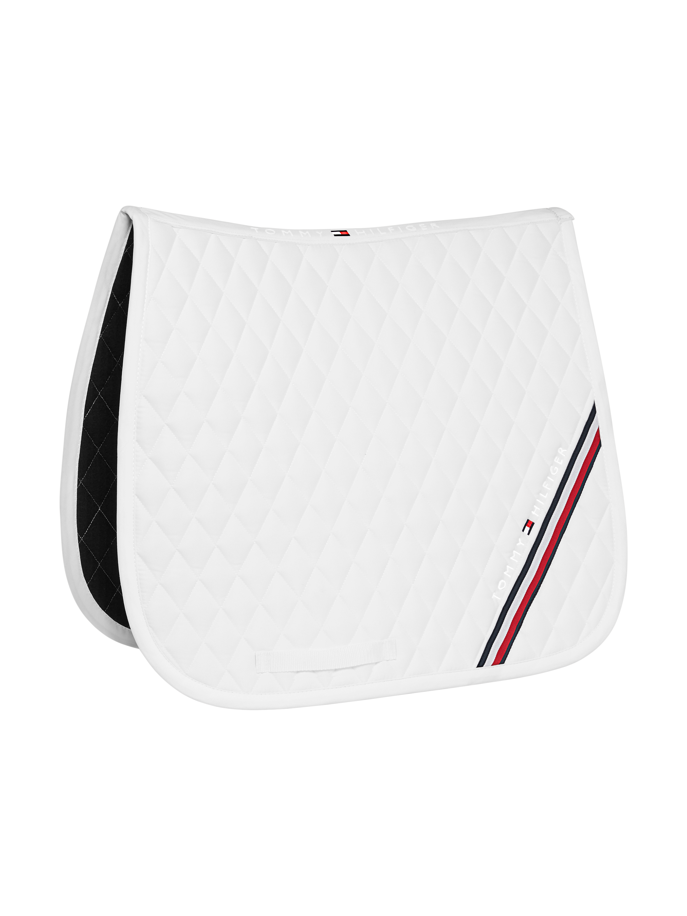 Tommy Hilfiger stanford dressage saddlepad in white