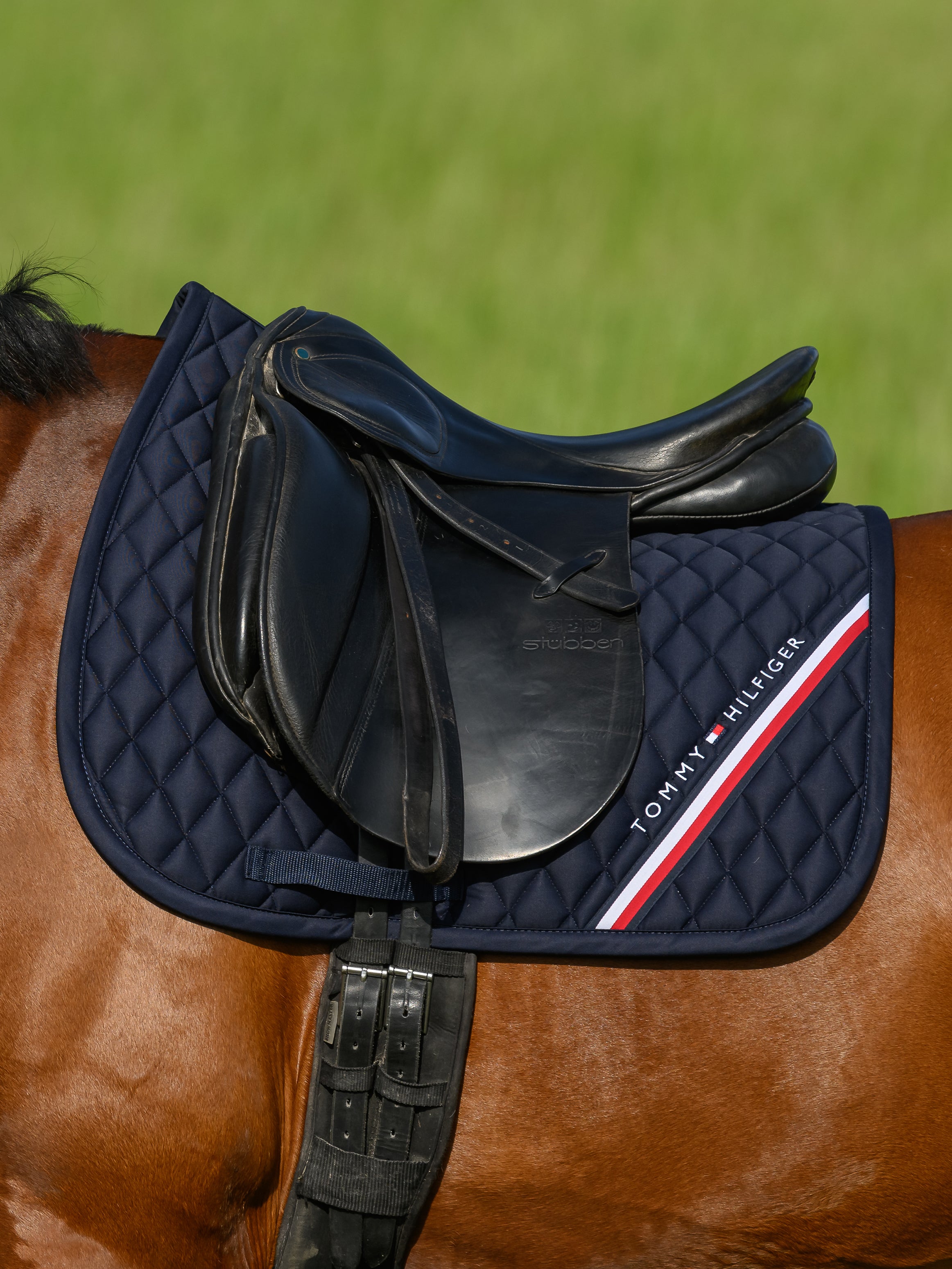 Tommy Hilfiger stanford dressage saddlepad in Desert sky