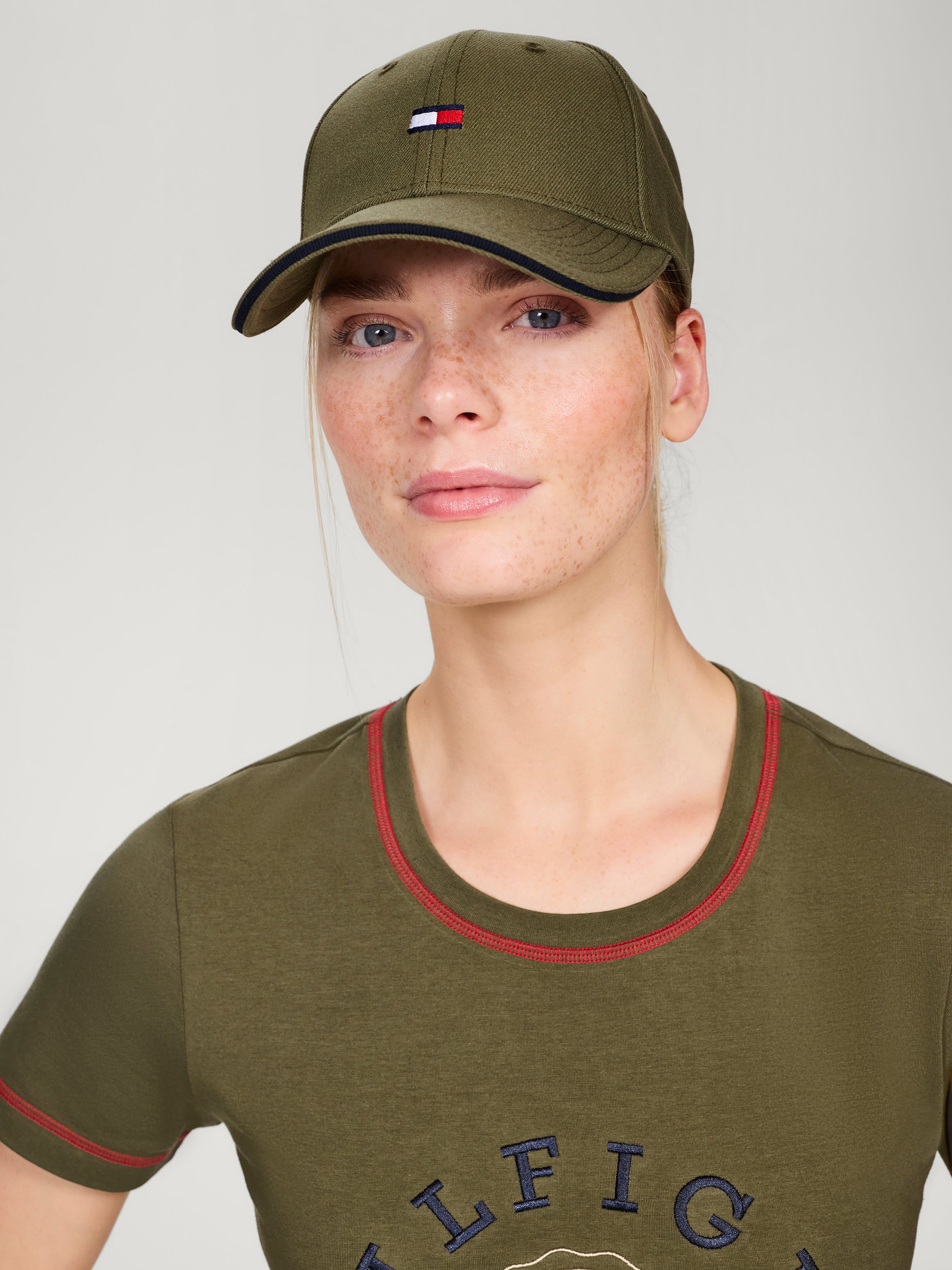 Tommy Hilfiger utility olive dayton cap