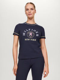 Tommy Hilfiger Newport graphic t-shirt in Desert sky