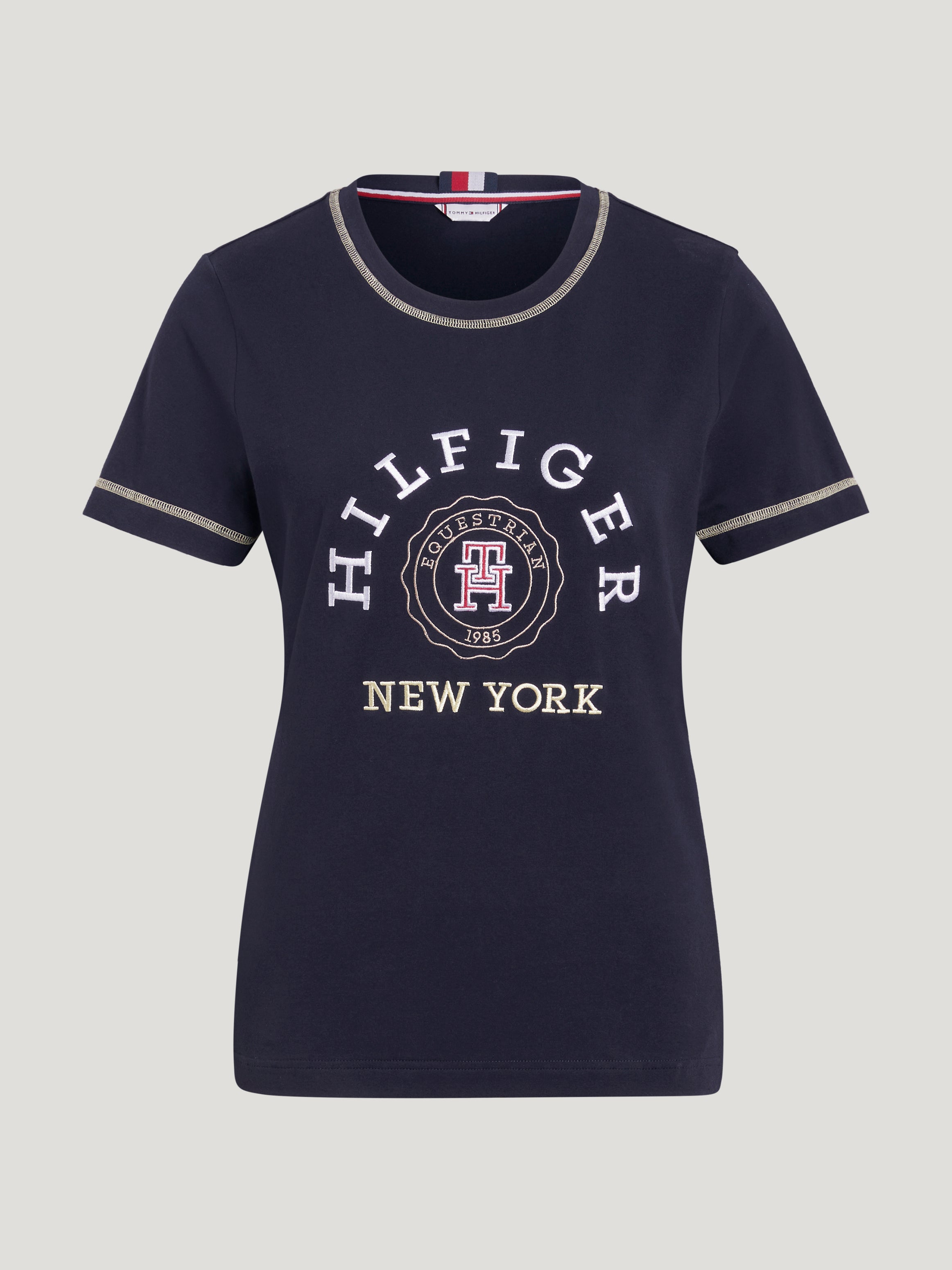 Tommy Hilfiger Newport graphic t-shirt in Desert sky