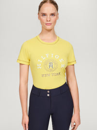Tommy Hilfiger Newport graphic t-shirt in citronella