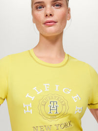 Tommy Hilfiger Newport graphic t-shirt in citronella