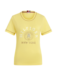 Tommy Hilfiger Newport graphic t-shirt in citronella