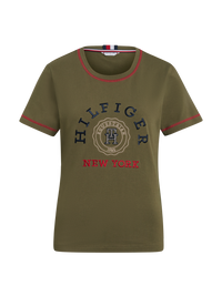 Tommy Hilfiger Newport graphic t-shirt in Utility Olive