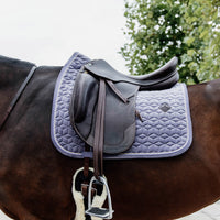 Kentucky Purple velvet dressage saddlepad