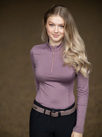 Equestrian Stockholm Anemone vision long sleeve top