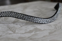 BR disco stellux crystal curved browband
