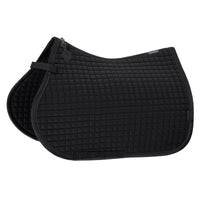 Eskadron Platinum Black cotton saddlepad