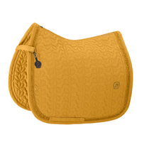 Eskadron Platinum Golden yellow Sparkle jewel saddlepad