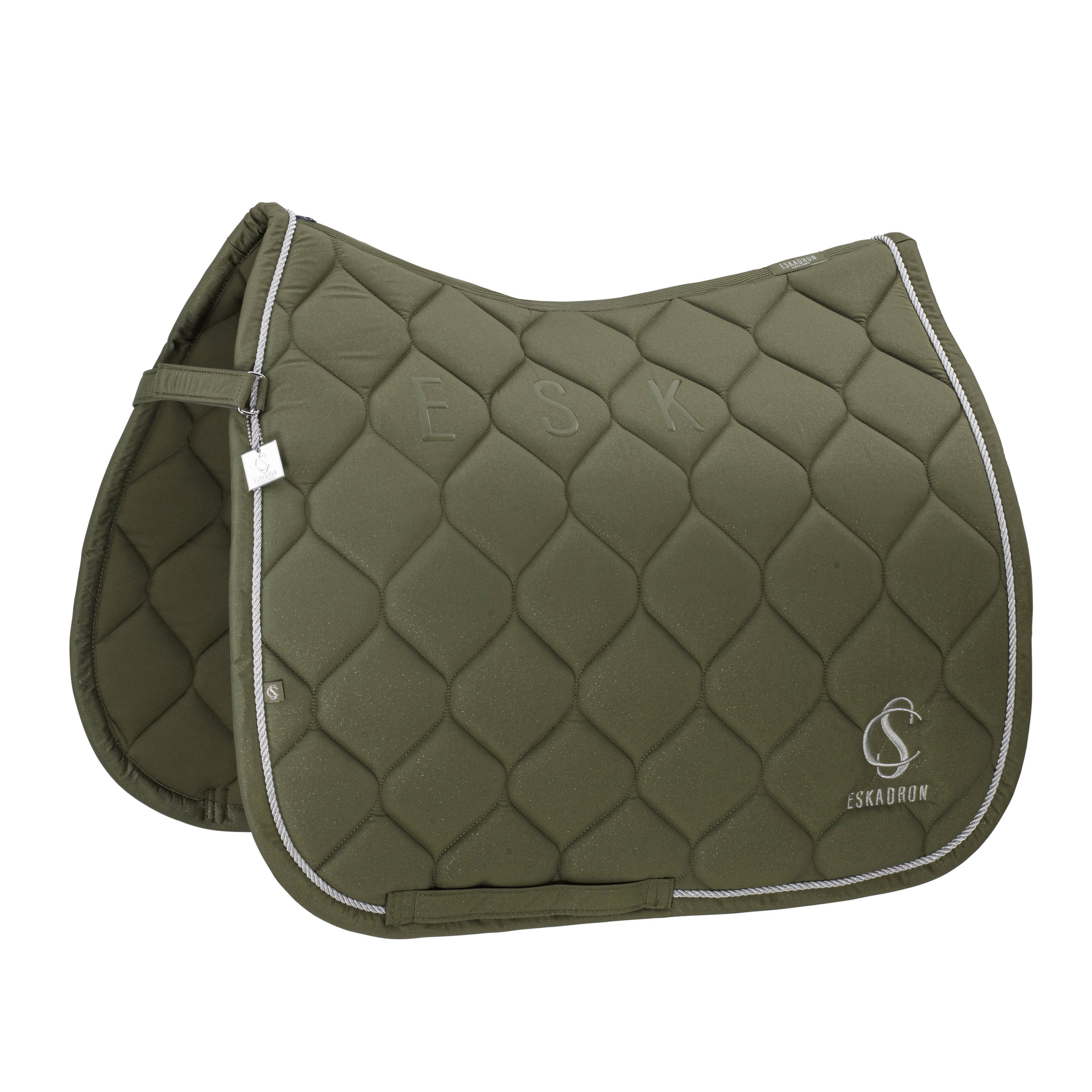 Eskadron Dusty Olive sparkle saddlepad