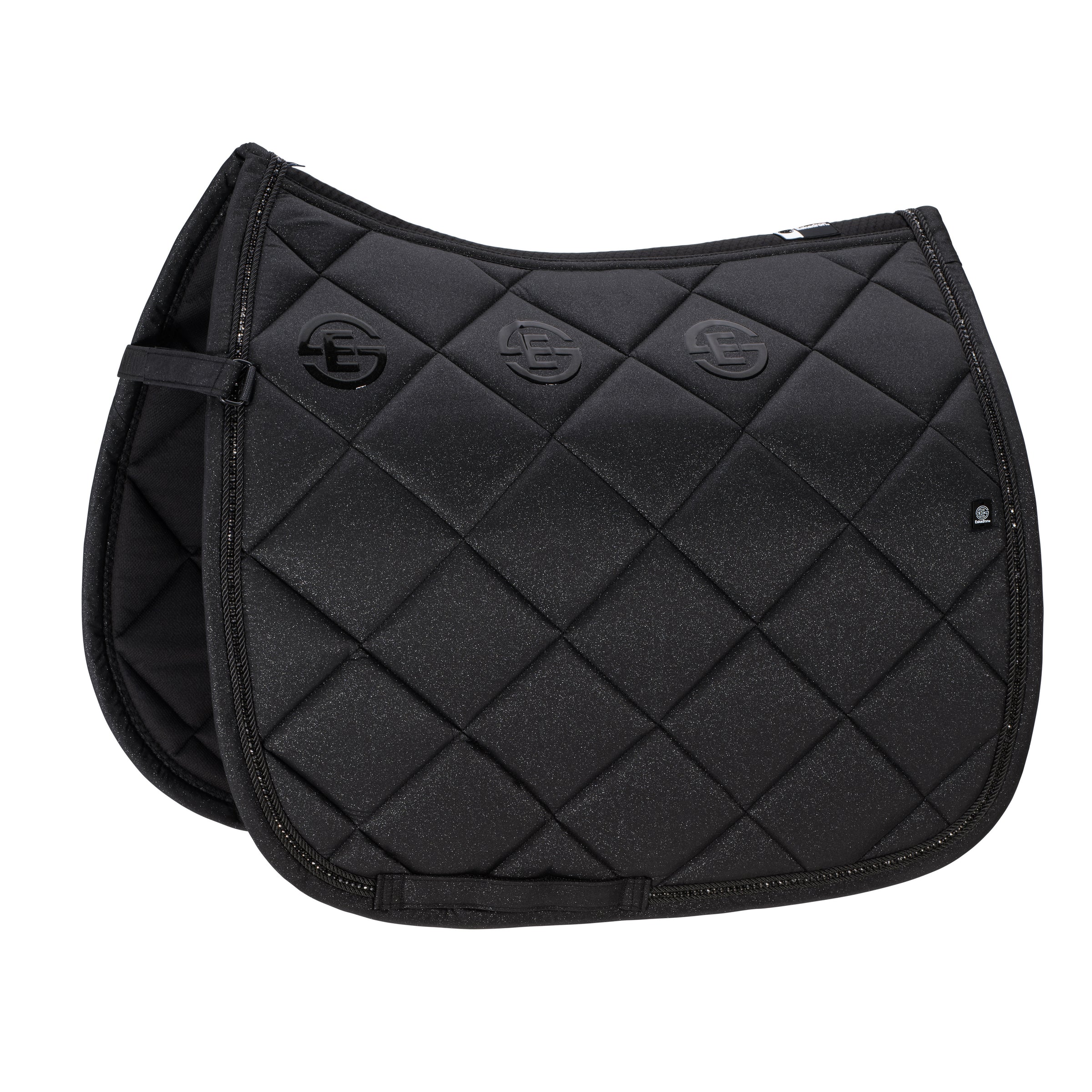 Eskadron Dynamic black sparkle crystal saddlepad