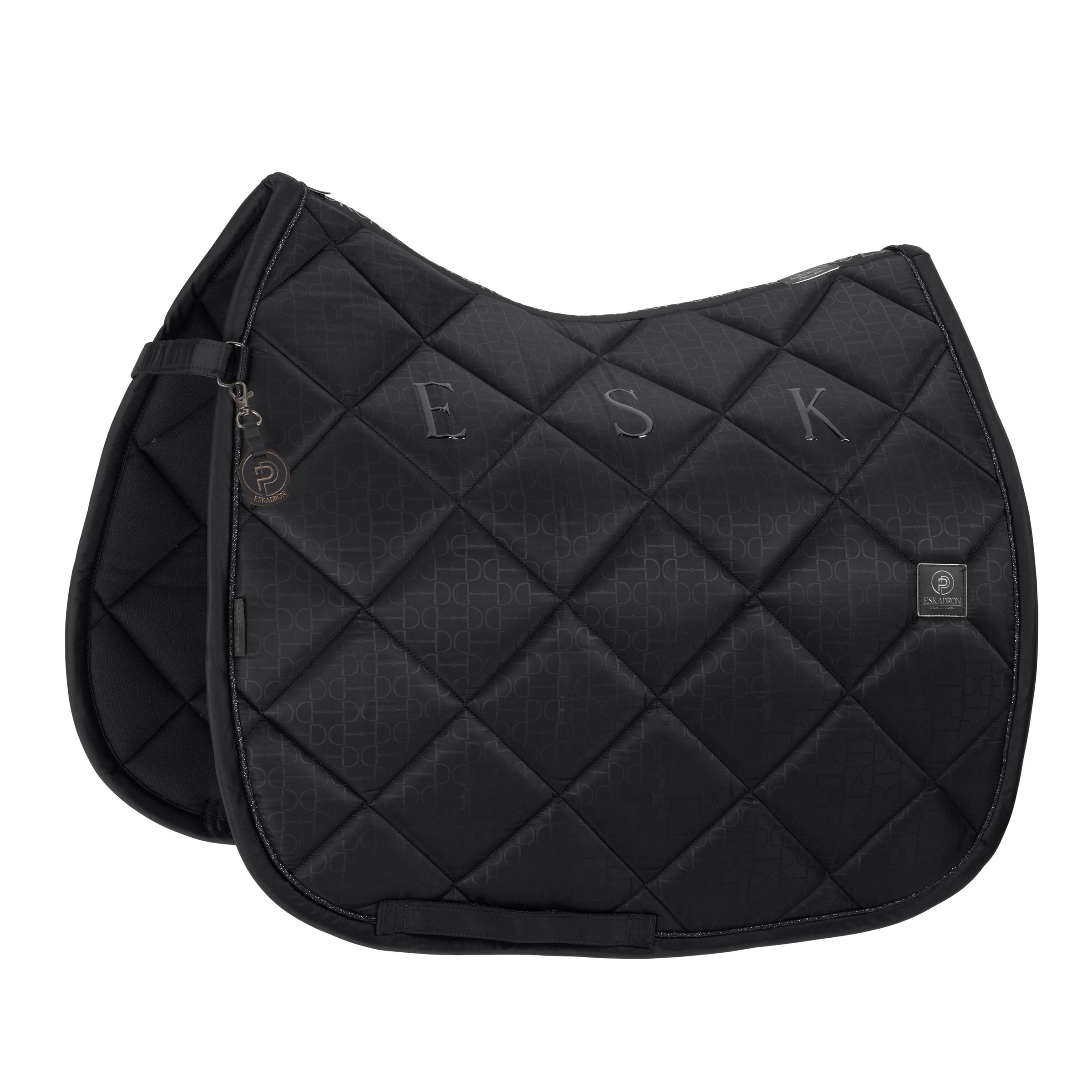 Eskadron Platinum Black Glossy bit saddlepad